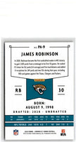 2020 Panini Chronicles James Robinson #PA-9