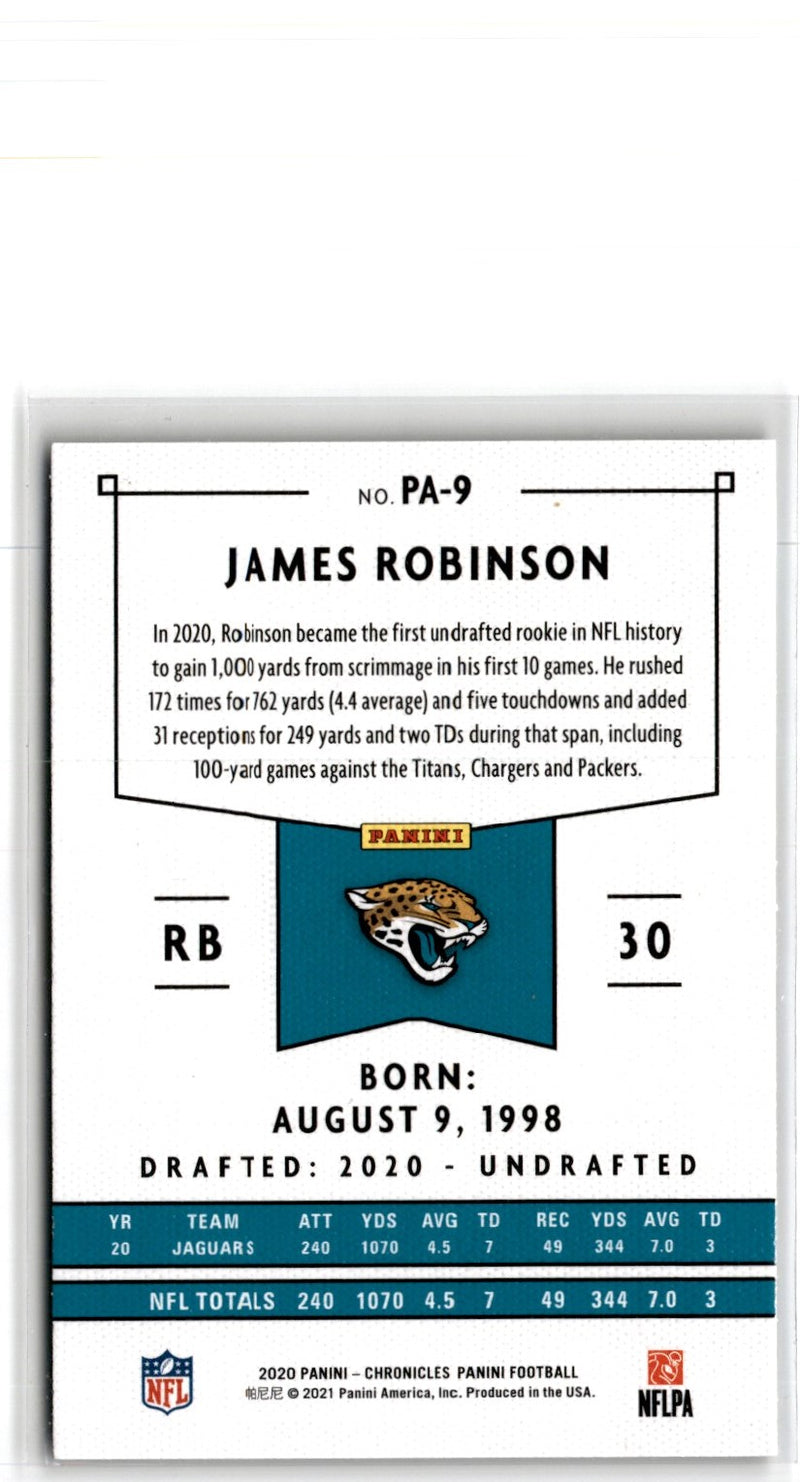 2020 Panini Chronicles James Robinson