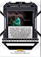 2023 Panini Prizm Gabriel Gonzalez #23