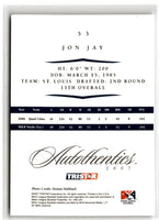 2007 TriStar Elegance Jon Jay #3