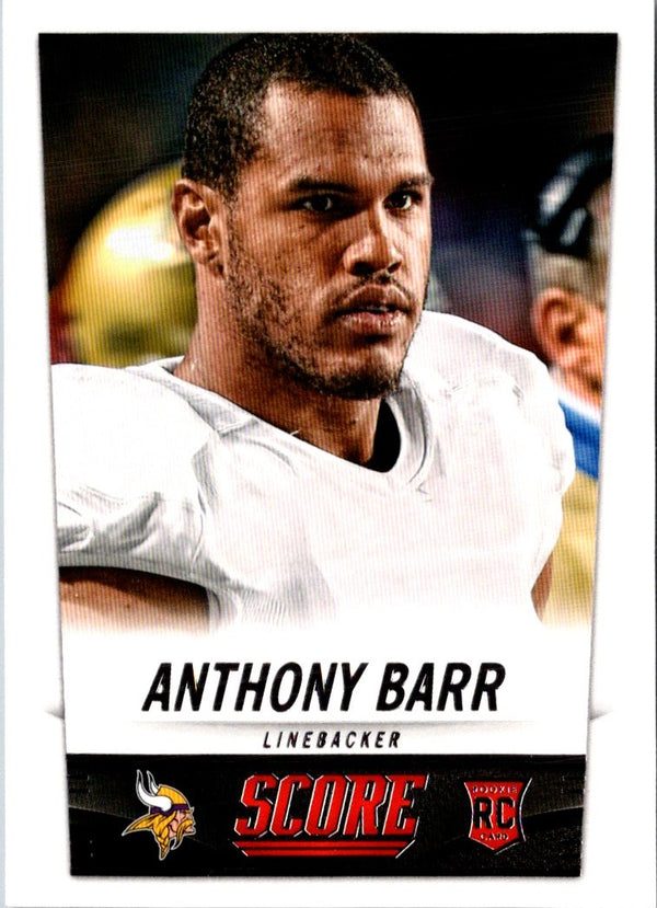 2014 Score Anthony Barr #337 Rookie