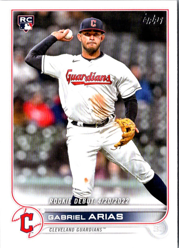 2022 Topps Update Gabriel Arias #US321