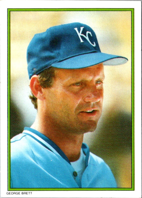 1986 Topps Glossy Send-Ins George Brett #18
