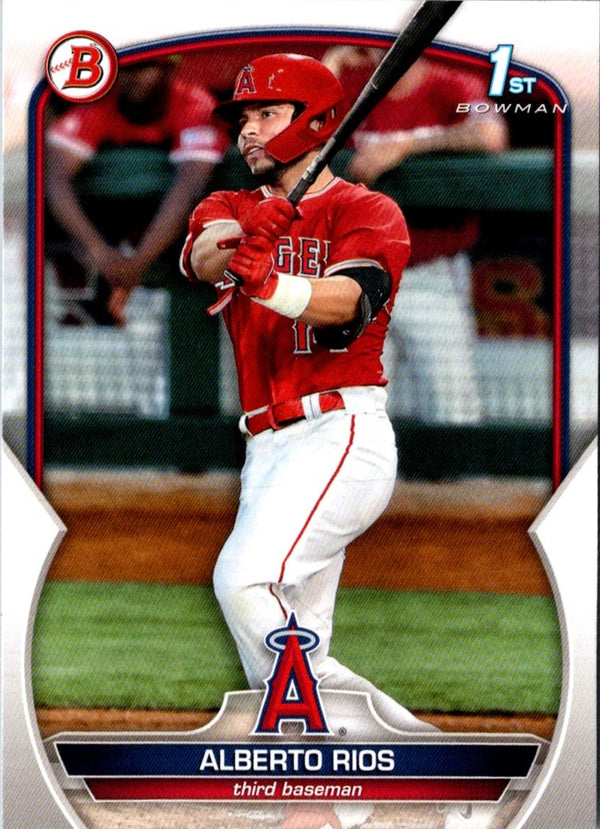 2023 Bowman Draft Alberto Rios #BD-168 Rookie