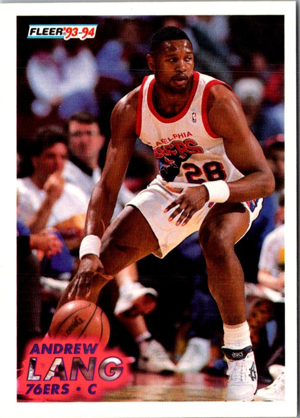 1993 Fleer Andrew Lang #159