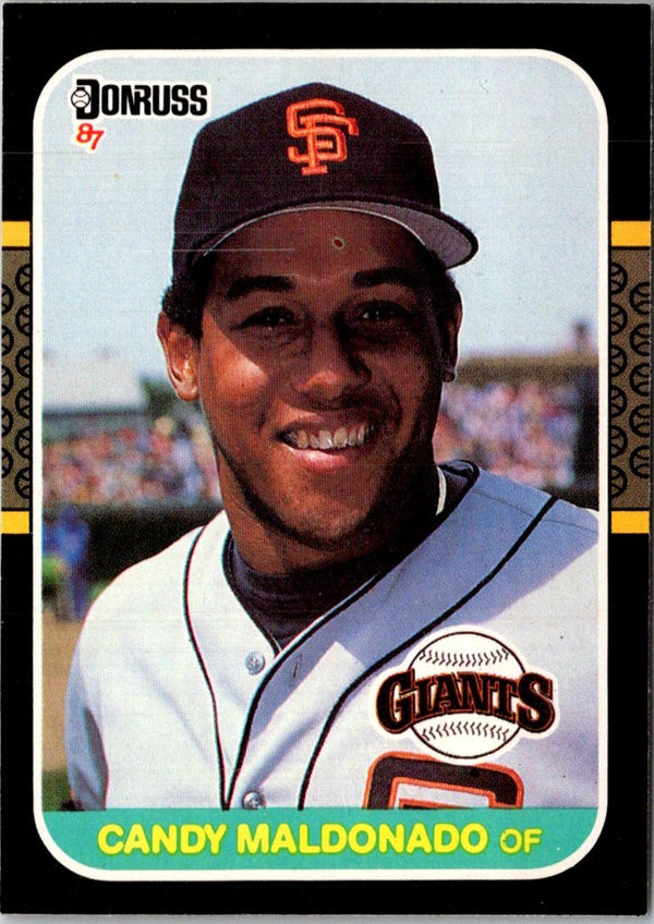 1987 Donruss Candy Maldonado #327