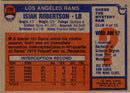 1976 Topps Isiah Robertson