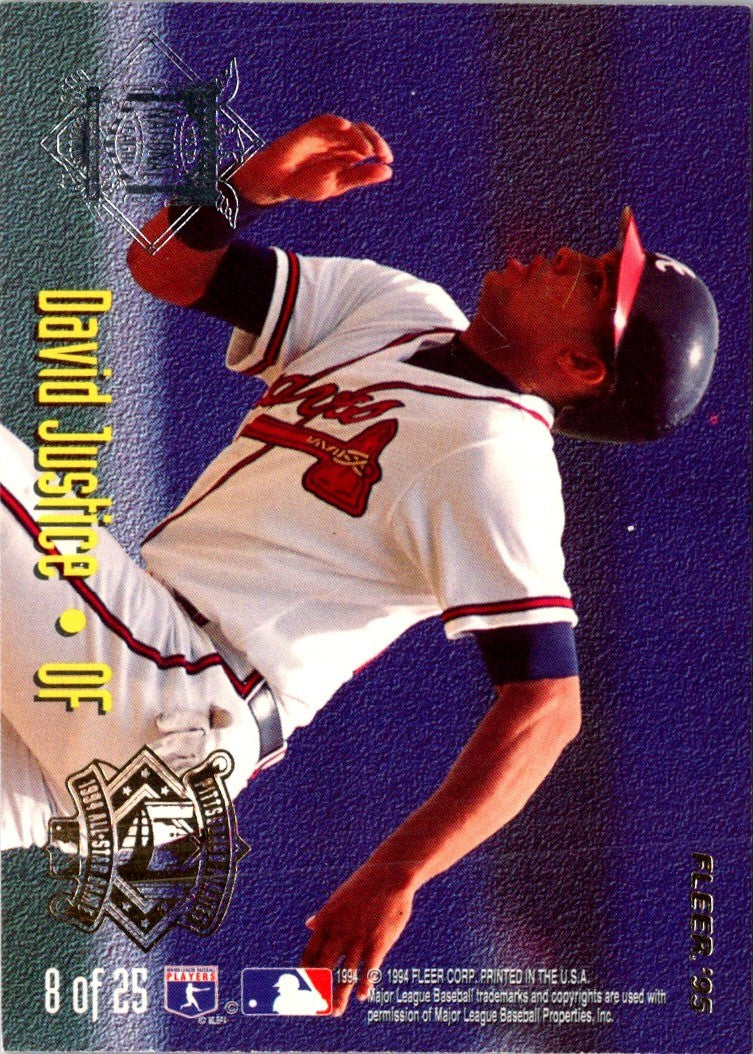 1995 Fleer All-Stars Kirby Puckett/David Justice