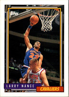 1992 Topps Larry Nance #163