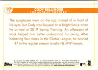 2020 Topps Stickers Cody Bellinger #13