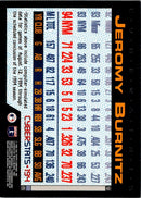 1995 Topps Jeromy Burnitz