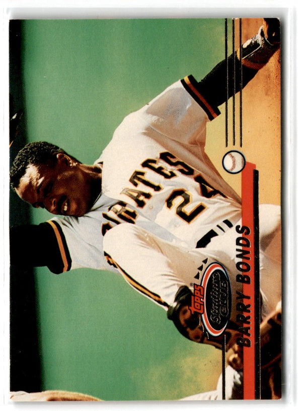 1994 Stadium Club Dugout Dirt Barry Bonds #6