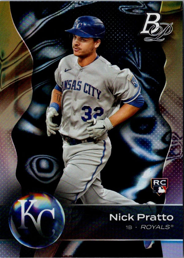 2023 Bowman Platinum Nick Pratto #89 Rookie