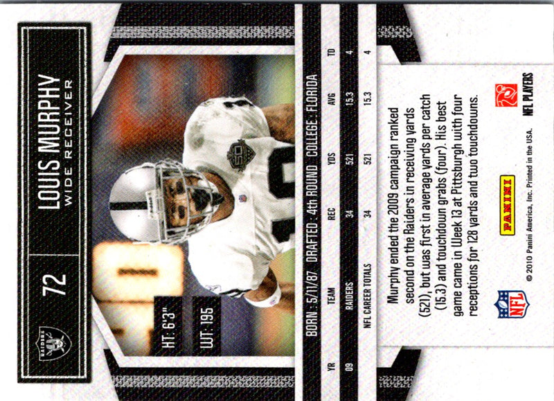 2010 Panini Louis Murphy/Darren McFadden