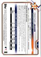 2021 Bowman Cristian Javier #83 Rookie