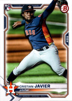 2021 Bowman Cristian Javier #83 Rookie