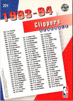 1993 Upper Deck Los Angeles Clippers #221