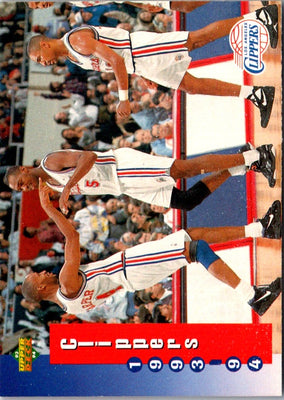 1993 Upper Deck Los Angeles Clippers #221