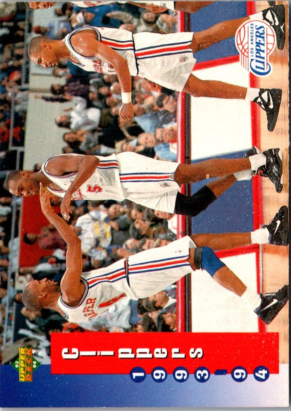 1993 Upper Deck Los Angeles Clippers #221