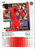 1993 Upper Deck Warren Kidd #349 Rookie