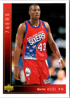 1993 Upper Deck Warren Kidd #349 Rookie