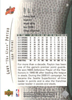 2000 Upper Deck Legends Gary Payton #30