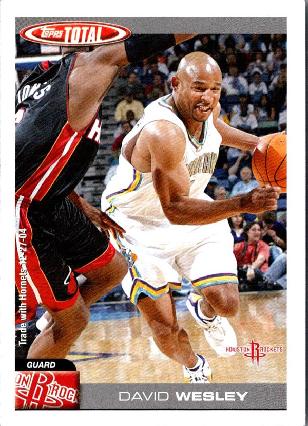 2004 Topps Total David Wesley #69