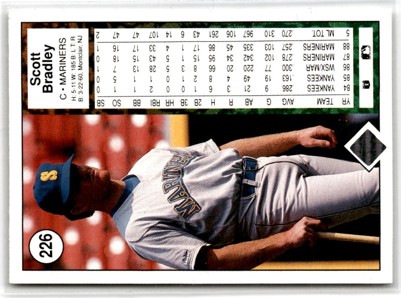 1989 Upper Deck Scott Bradley