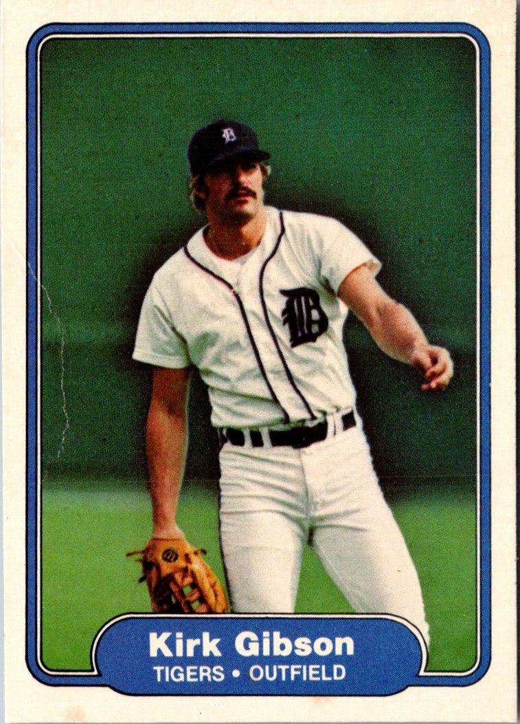 1982 Fleer Kirk Gibson