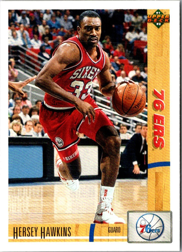 1991 Upper Deck International Italian Hersey Hawkins #82
