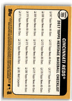 2017 Topps Heritage Cincinnati Reds #205