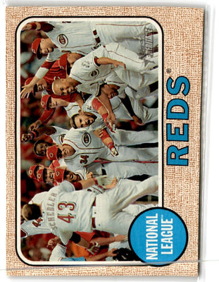 2017 Topps Heritage Cincinnati Reds #205
