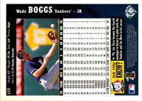 1997 Collector's Choice Wade Boggs #177