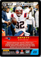2021 Panini Prizm Black and Red Checker Devin McCourty #100