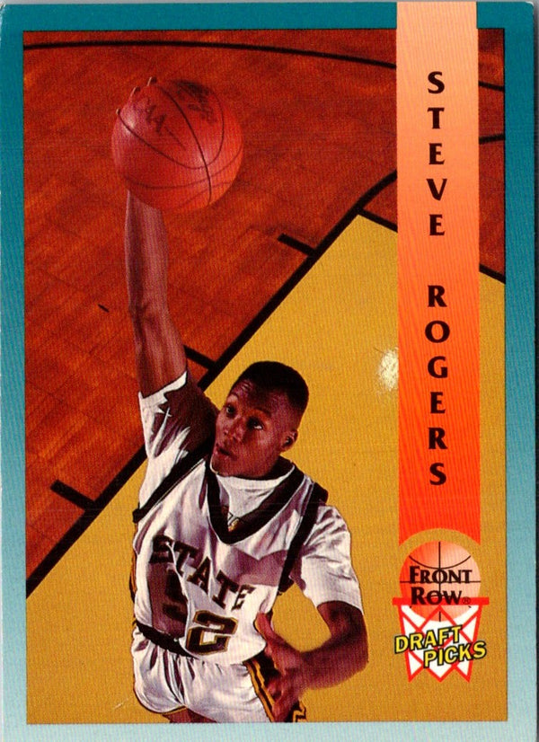 1992 Front Row Draft Picks Steve Rogers #54