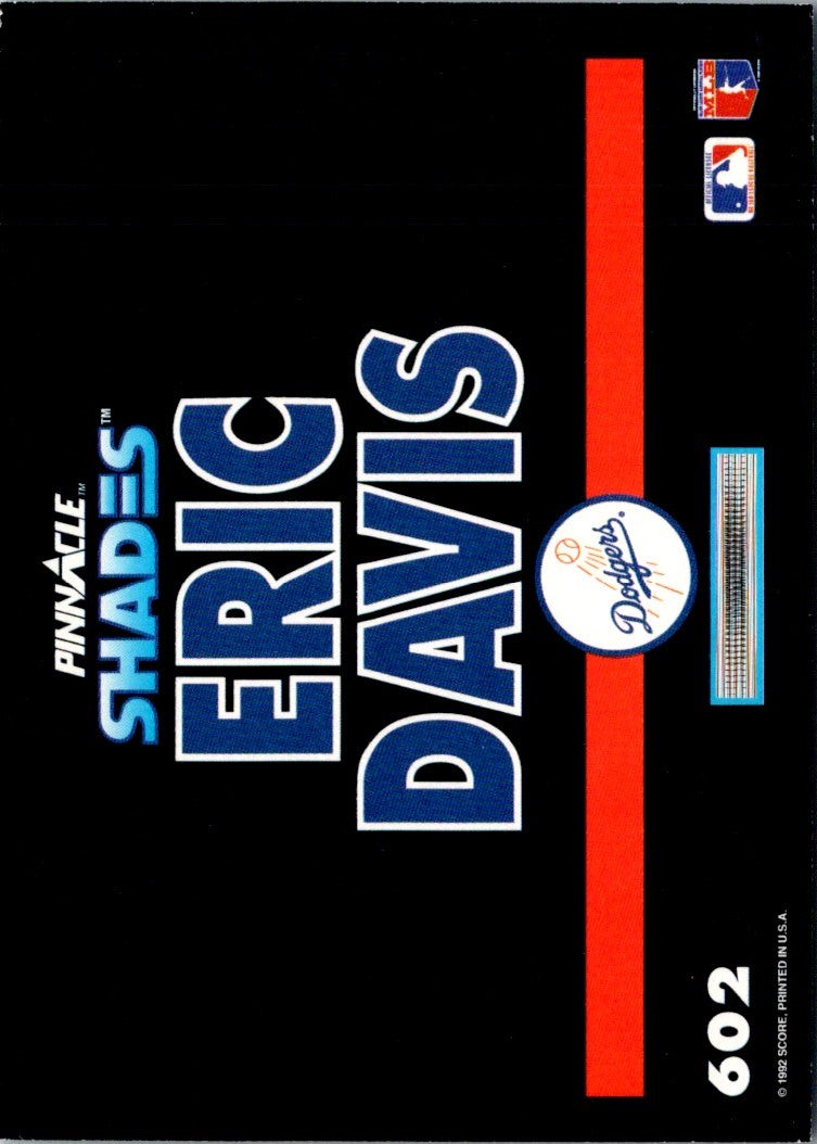 1992 Pinnacle Eric Davis