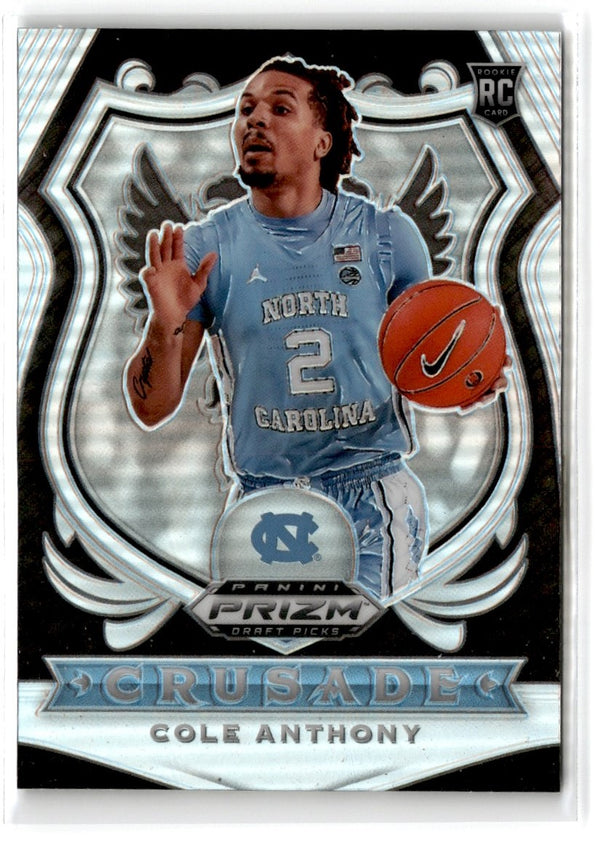 2020 Panini Prizm Draft Picks Collegiate Cole Anthony #89