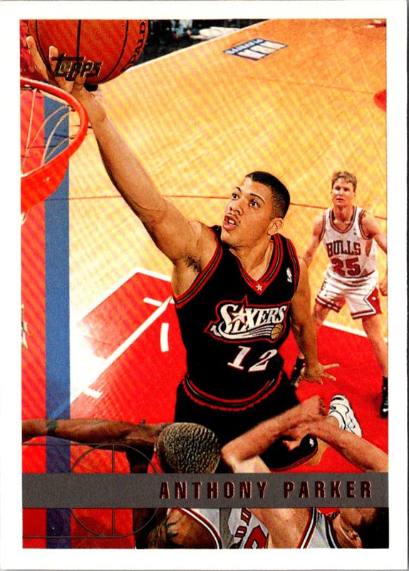 1997 Topps Anthony Parker #177 Rookie