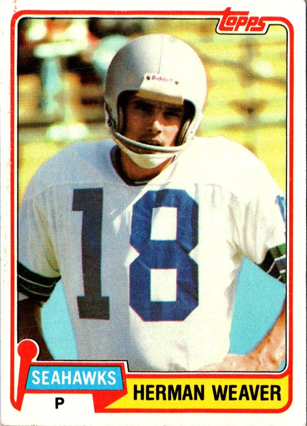 1981 Topps Herman Weaver #87