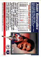 1995 Topps Juan Gonzalez #70