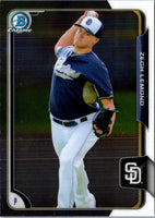 2015 Bowman Draft Picks & Prospects Chrome Zech Lemond #127