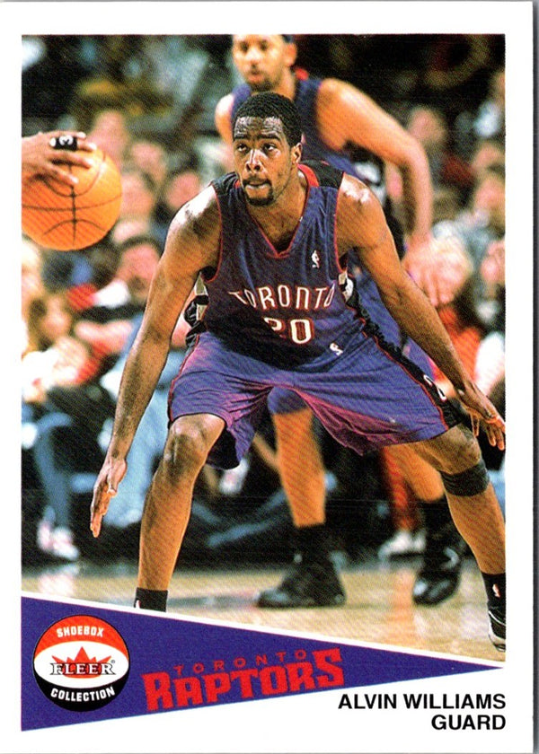 2001 Fleer Shoebox Alvin Williams #61