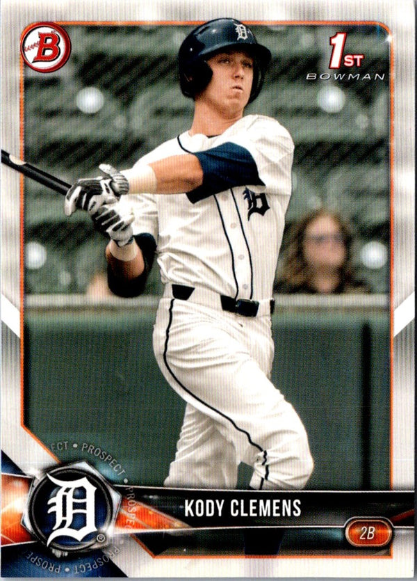 2018 Bowman Draft Kody Clemens #BD-121