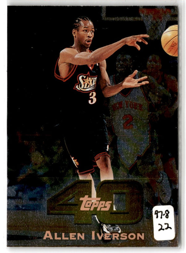1997 Topps Allen Iverson #