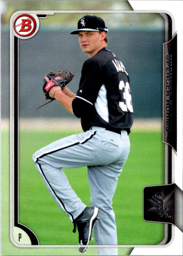 2015 Bowman Draft Picks & Prospects Spencer Adams #52