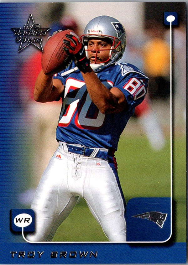 1999 Leaf Rookies & Stars Troy Brown #118