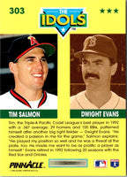 1993 Pinnacle Tim Salmon/Dwight Evans #303
