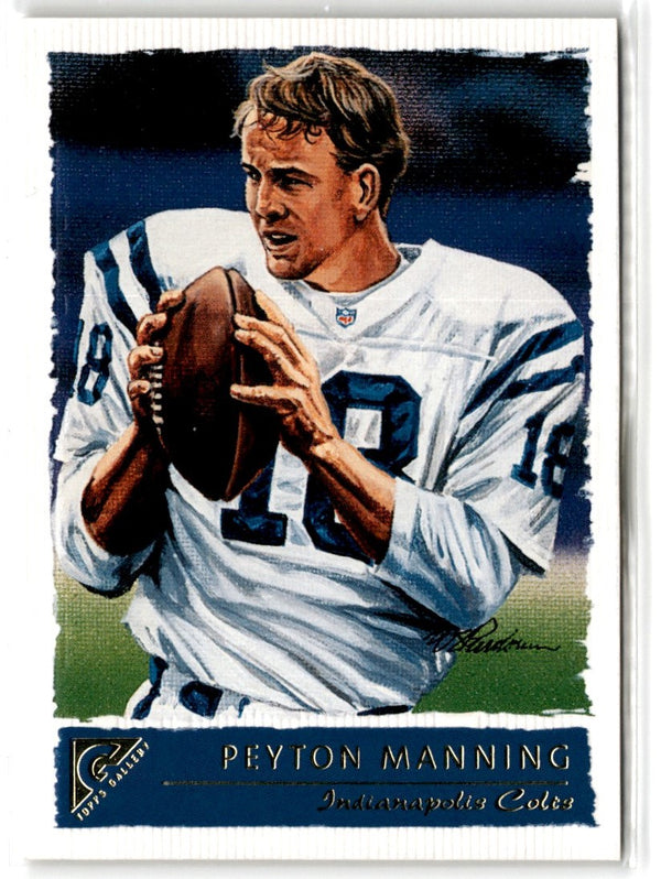 2001 Topps Bowl Card Show Peyton Manning #3