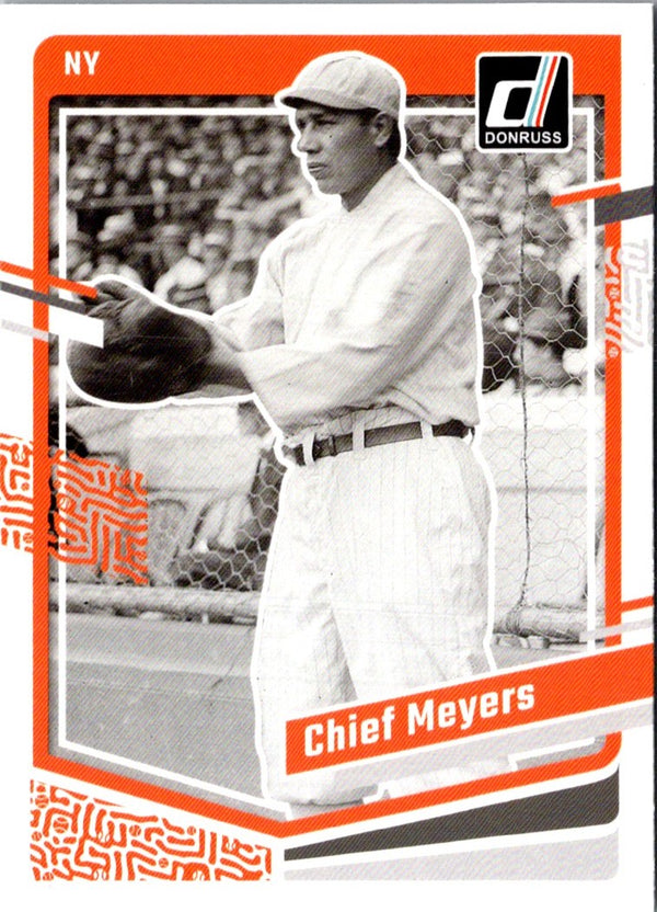 2023 Donruss Holo Orange Chief Meyers #188