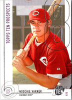 2002 Topps Ten Noochie Varner #198 Rookie